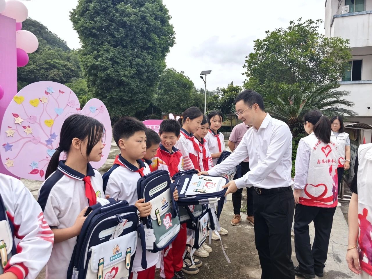 活動現場。
