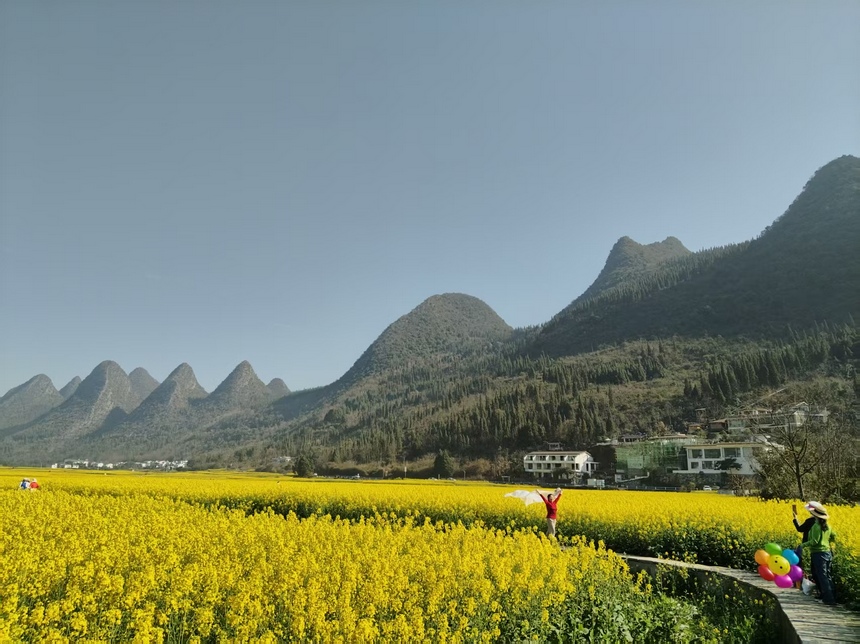 万峰林景区。