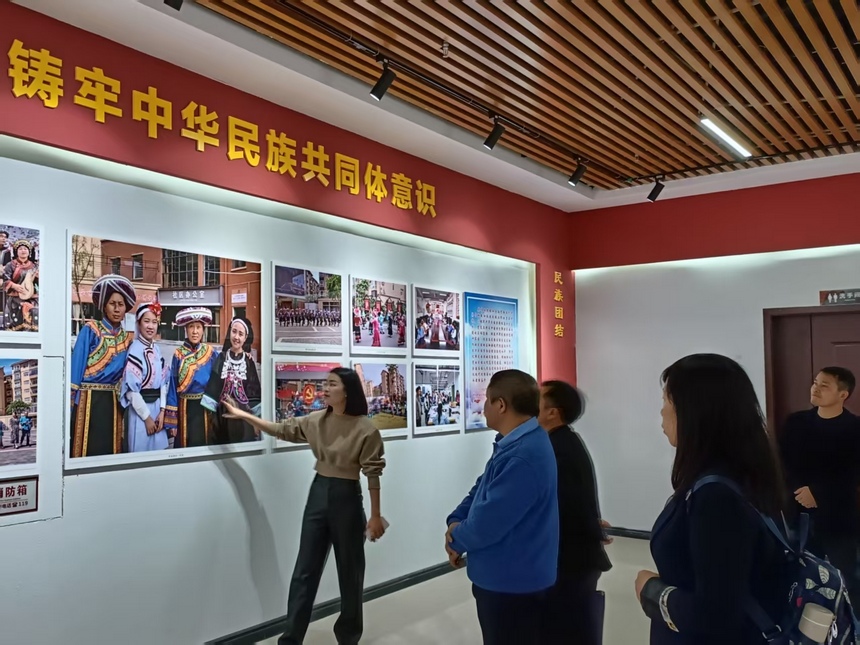 参观学习。