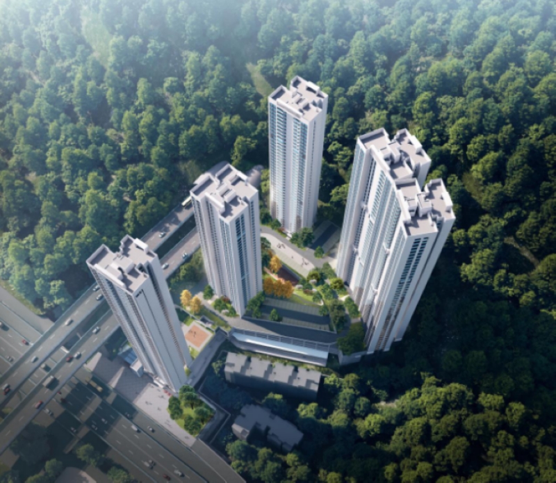 貴陽市南明區重點城市更新工程項目效果圖。