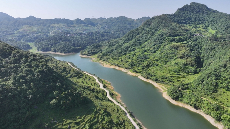 塘房水库,习水半世纪的水利印记。江勇摄