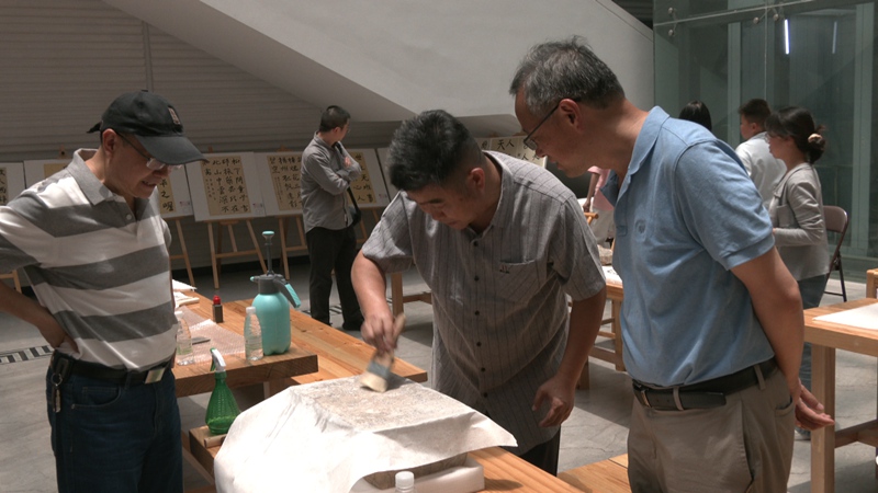 活動現場。
