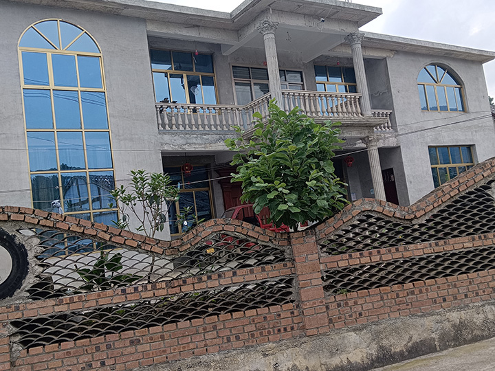 偏洞社區農家小院。