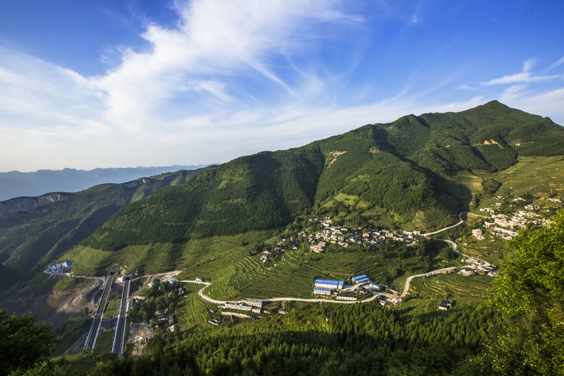 七星关区美丽乡村。七星关区融媒体中心供图