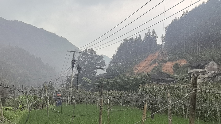 抢险救灾。