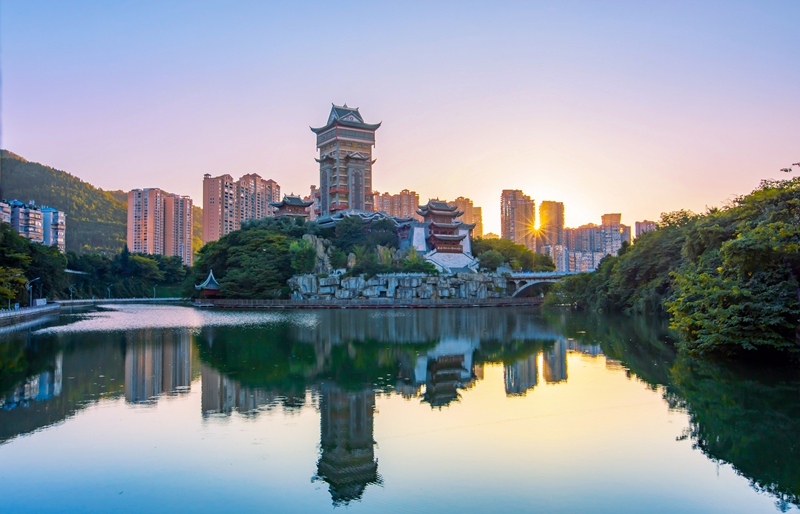 七星关区碧阳湖。