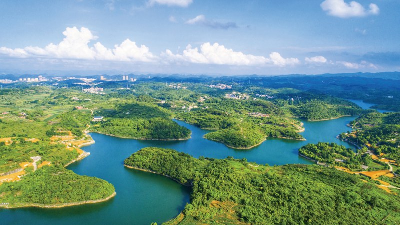 贵州大力推进海绵城市建设。贵安新区供图