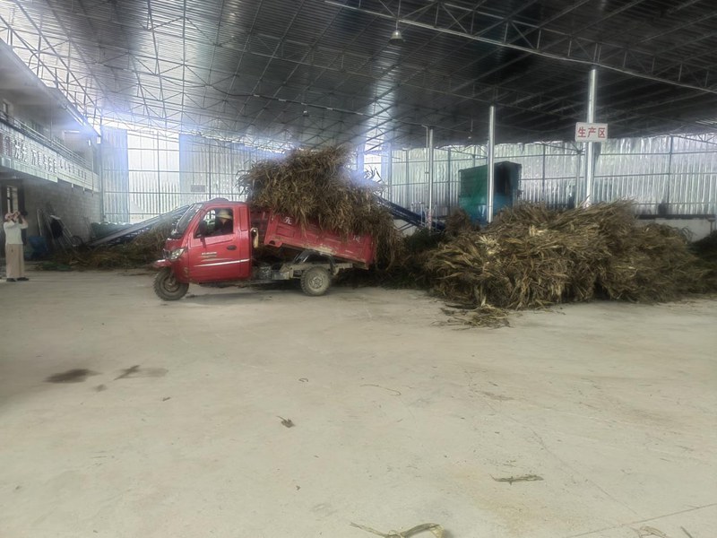 秸秆饲料化加工利用。贵阳市农业农村局供图