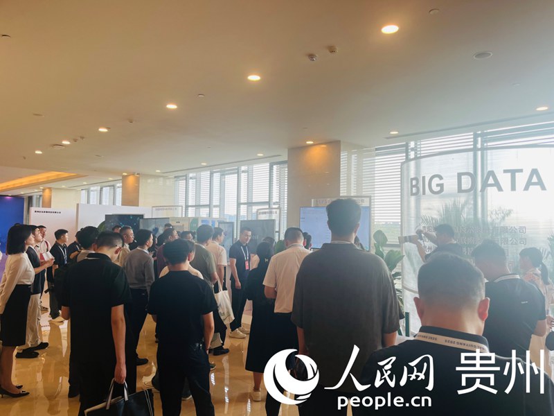 成果展覽。人民網 李麗萍攝