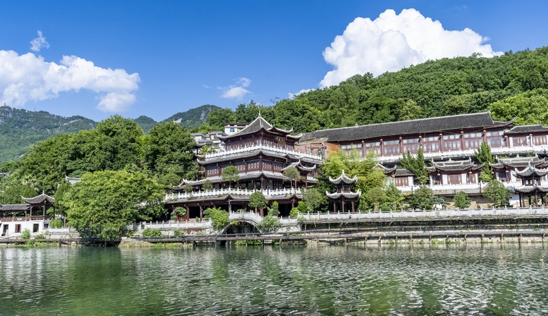 石阡古温泉博物馆。