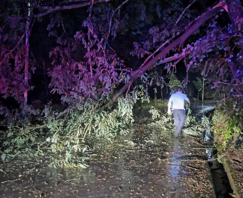 顶风冒雨排险情、保畅通、护民安。
