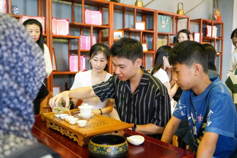 茶艺茶文化体验。