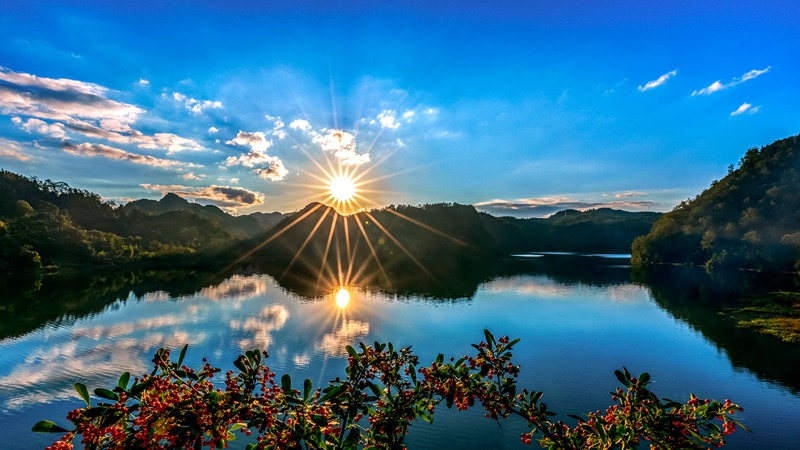 七星關區鄉村美景。宋勇攝