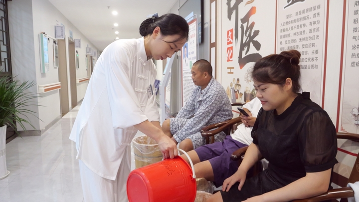 貴州鬆桃：中醫理療受熱捧。