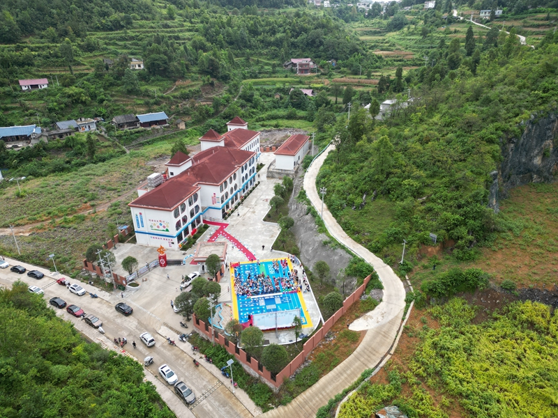 建成投用的莞思共建示范园——枫芸幼儿园。