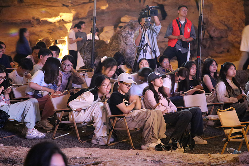 社會實踐成果展示總結活動現場。