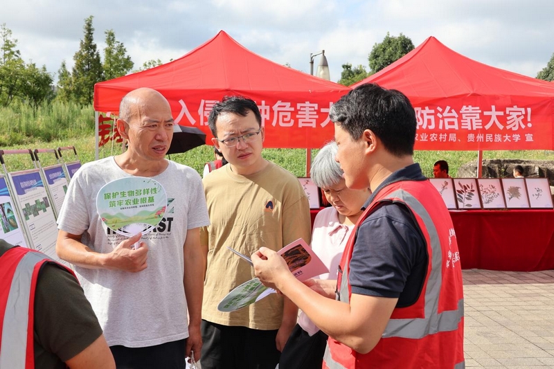 科普活动现场。