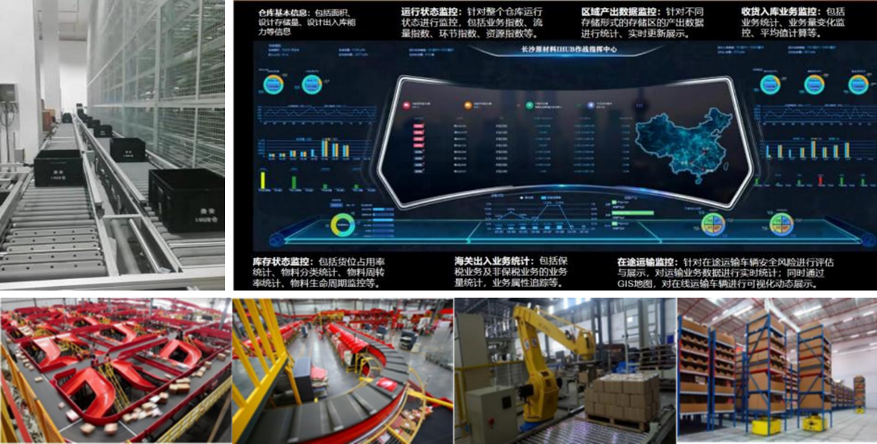 华为贵阳iHUB终端原材料智能仓建设项目。