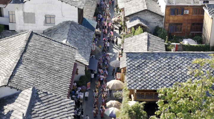 活动现场。