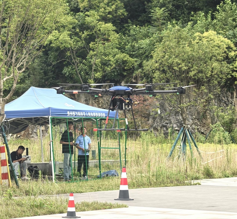飛行訓練現場。魏容攝。