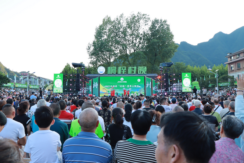 表演者们专注的表演。