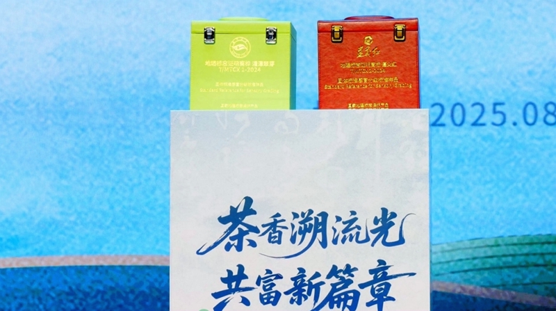 “遵义红”“湄潭翠芽”标准茶样。贵州省农业农村厅品牌专班供图.jpg