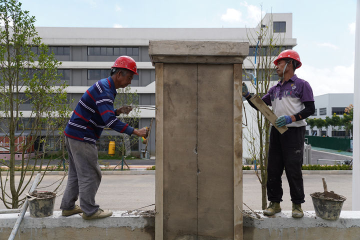 安顺航空配套制造产业园两项目提速 定制厂房建设让企业“拎包入驻”。