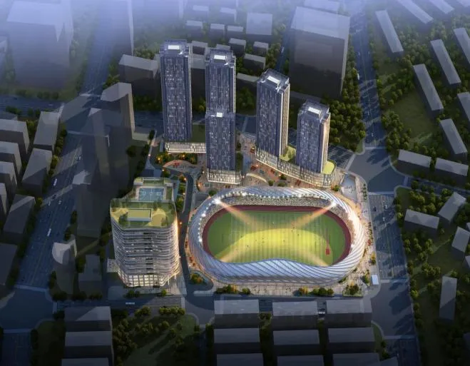 六廣門和貴醫再生水廠效果圖。