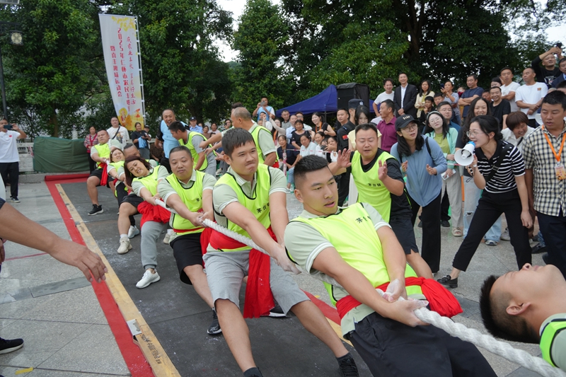 丰收节拔河比赛现场。.JPG