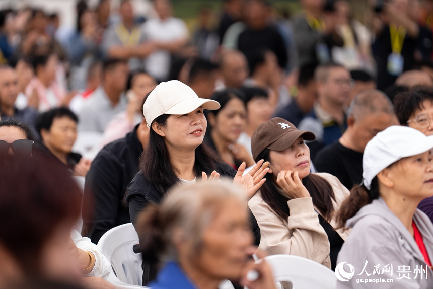 2025年中国农民丰收节贵阳贵安主会场活动现场。人民网记者 涂敏摄