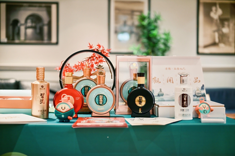 貴州習酒亮相中歐藝術交流音樂會現場。 楊浩鵬攝