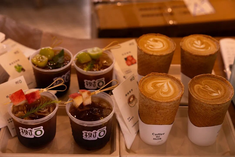 7、售卖的咖啡。