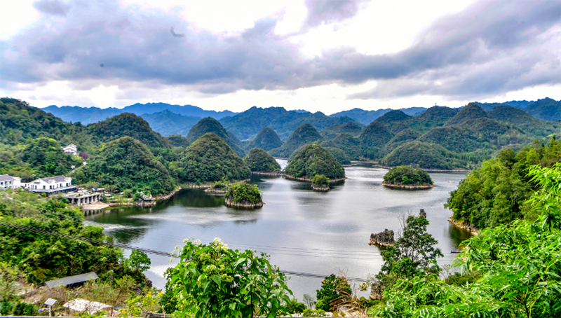 觀山湖區融媒體中心 景色優美的百花湖