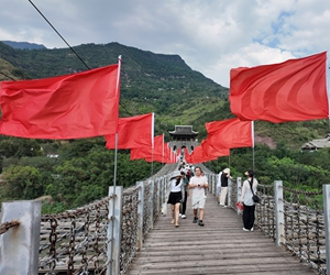 土城为游客开启一场红色时空之旅