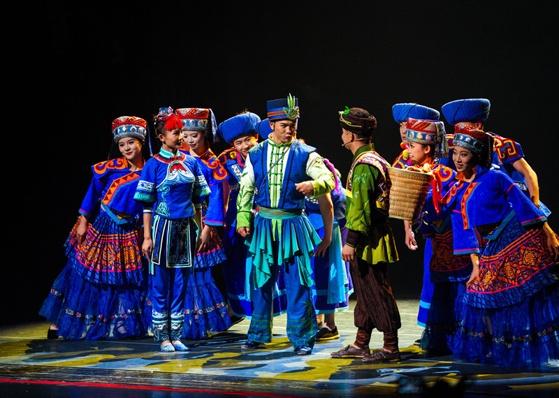 《追随》剧照。遵义市演艺集团供图.  