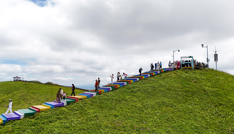 赫章县阿西里西·韭菜坪景区。陈春志摄