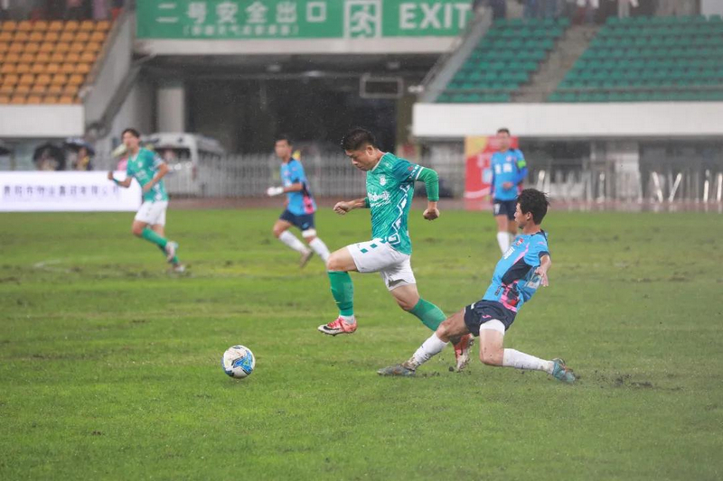 “城超”决赛现场。