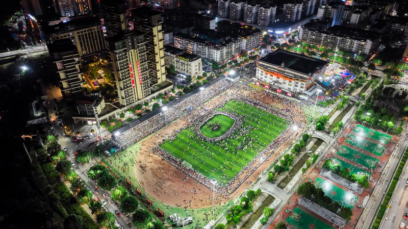 村超现场。贵州省体育局供图