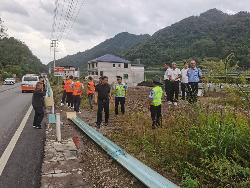 2 图为协调现场