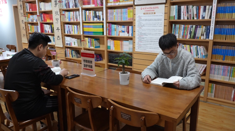西秀區：“館店融合”新模式 打造便民閱讀新空間。