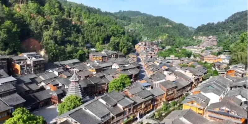 黎平肇兴侗寨。吴庭培摄