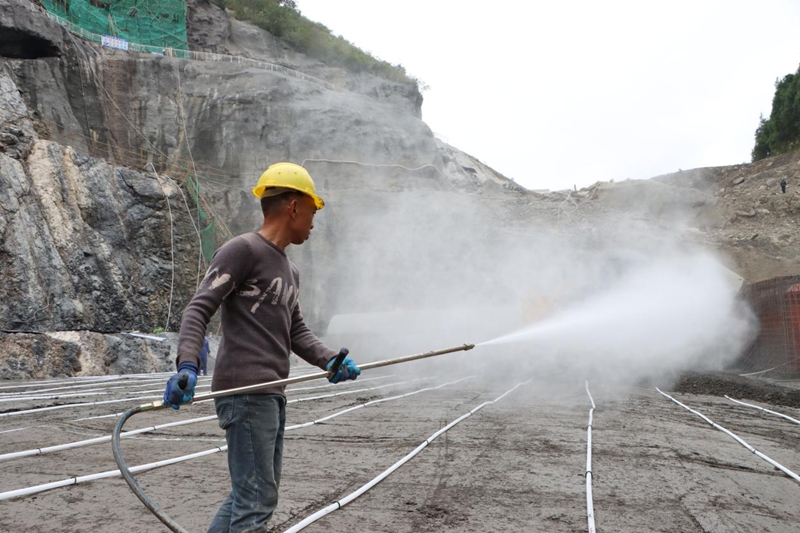 总投资已过半，花滩子水库工程快速推进。