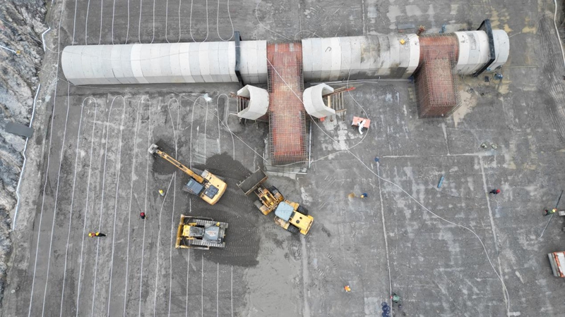 总投资已过半，花滩子水库工程快速推进。