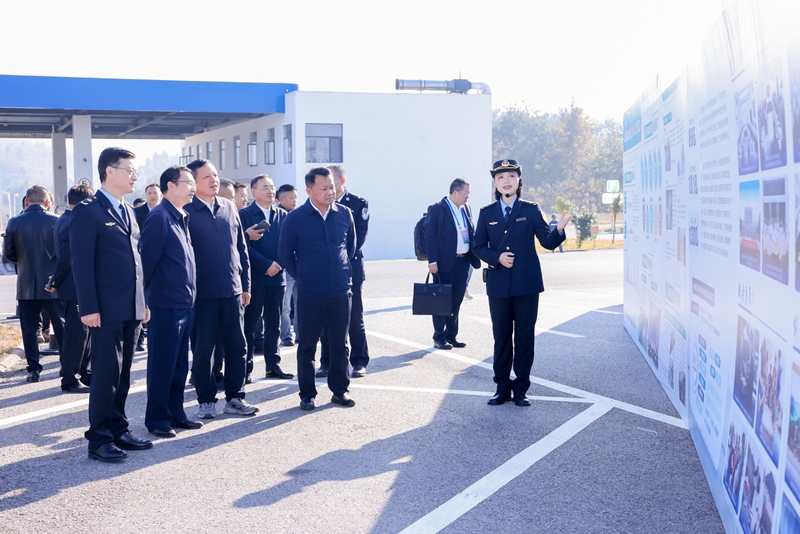 应急演练现场。