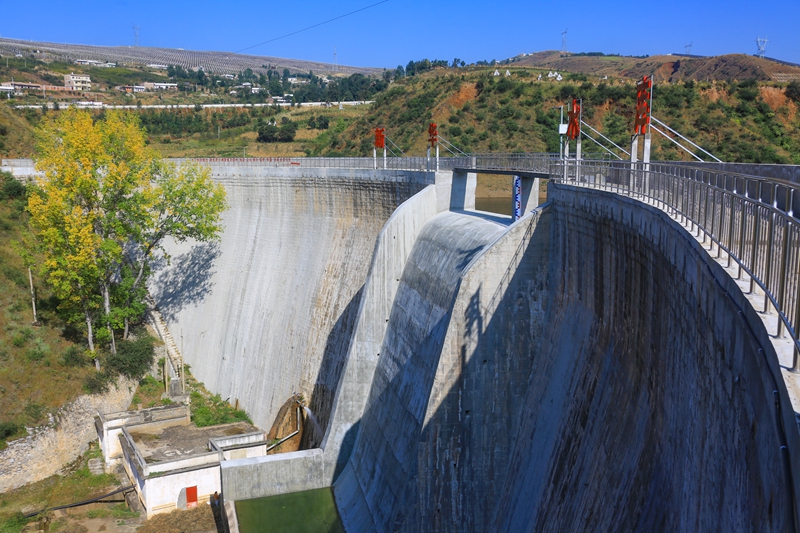 除险加固后的中水镇新华水库新面貌。彭凯摄