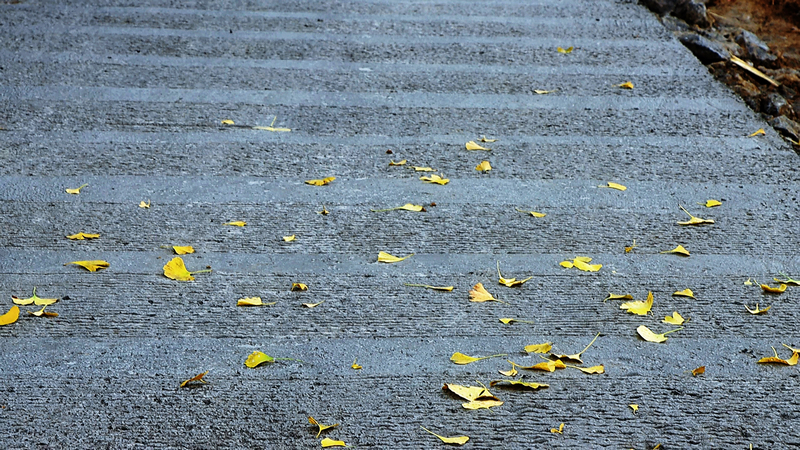 大面坡村已经修好的路面 。桐梓县融媒体中心供图