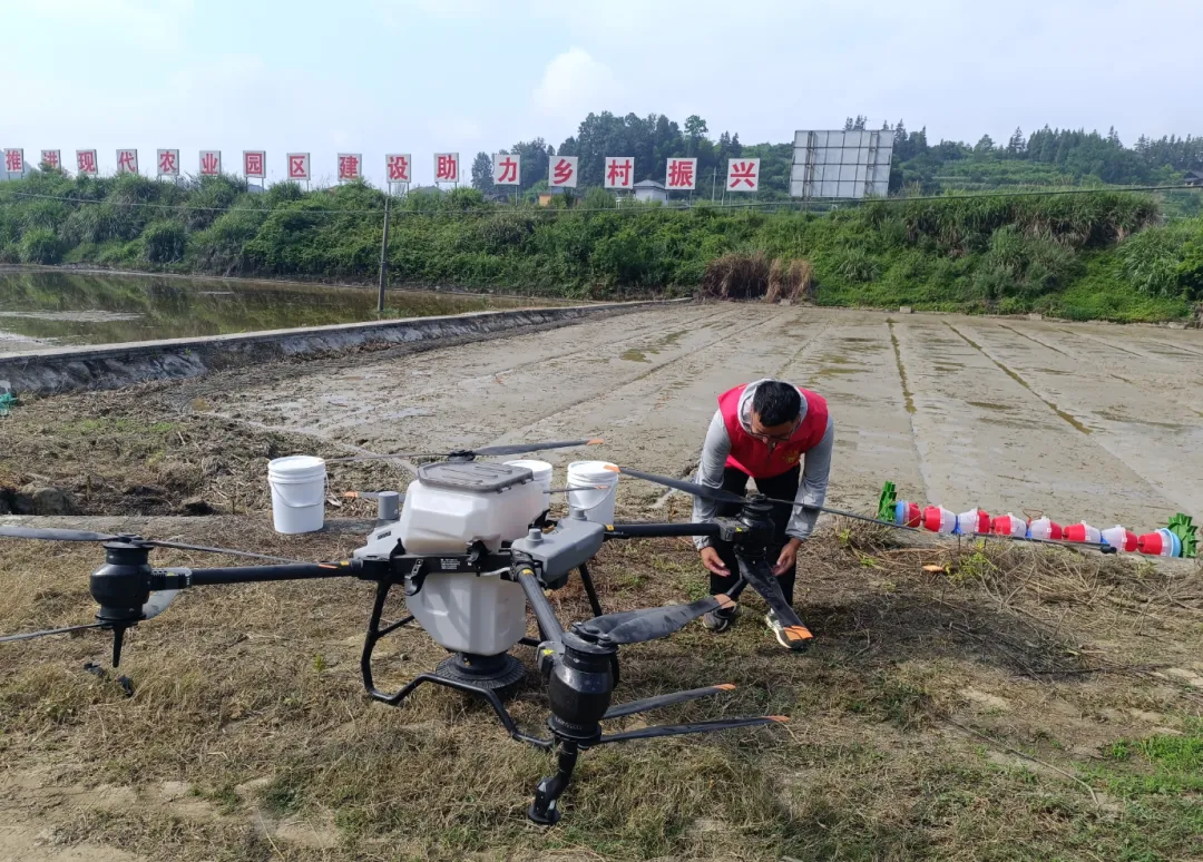贵州岑巩水稻制种科技小院学生实习基地。