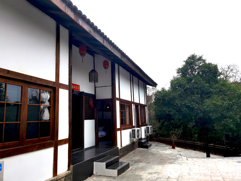 车田村由村民旧居改造的民宿。人民网记者 王秀芳摄