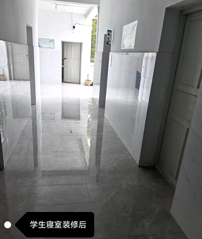 習水縣良村鎮吼灘小學學生寢室維修后煥然一新。任思宇 攝.jpg