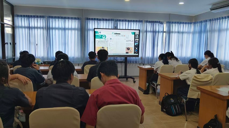 泰国培训现场。